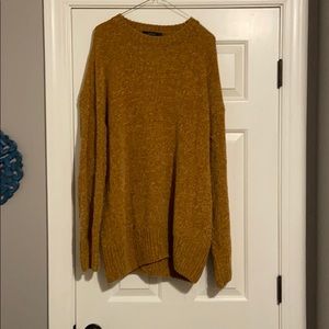 Long Gold Sweater